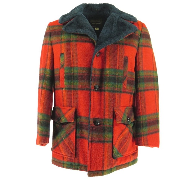 Vintage 60s Western Plaid Coat
